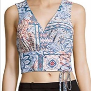 Minkpink printed crop top